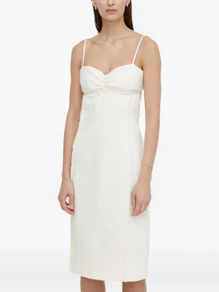 Rochie midi Samsøe Samsøe până la genunchi de costum