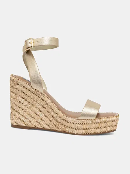 Шкіряні сандалі Steve Madden Cassie золотий