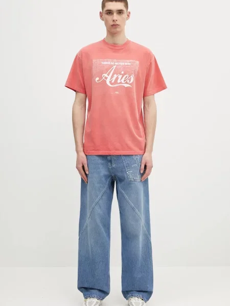 Футболка Aries Sunbleached Cola SS Tee