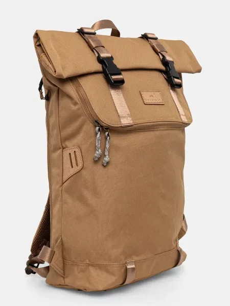 Однотонный большой рюкзак Doughnut коричневый