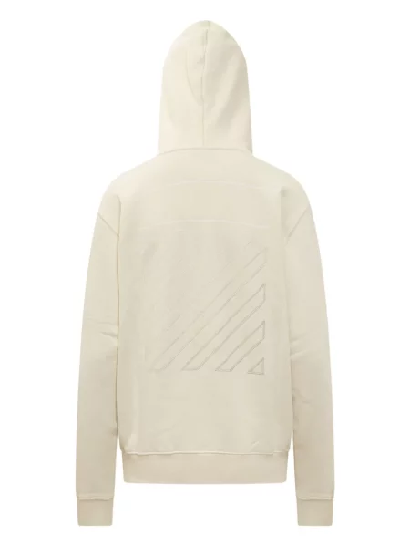 Hanorac cu glugă Off-white alb