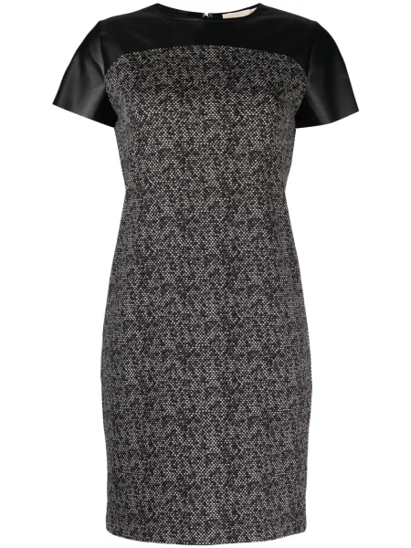 Rochie Michael Kors din piele negru