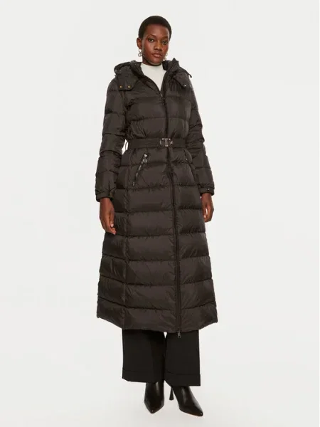 TWINSET Geacă din puf negru