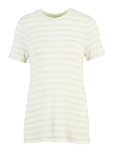 Only Tall Tricou verde deschis alb