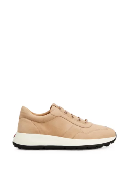 Sneakerși Tod's din piele de căprioară cu buline roșu