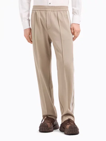 Спортивные штаны Emporio Armani коричневые