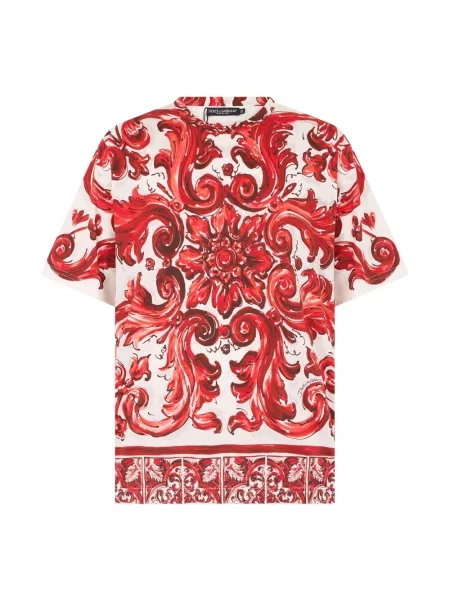 Koszulka Dolce And Gabbana z nadrukiem