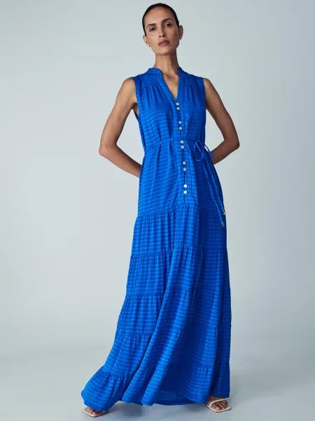 Willa Dolga srajca Nomie / svetlo modra