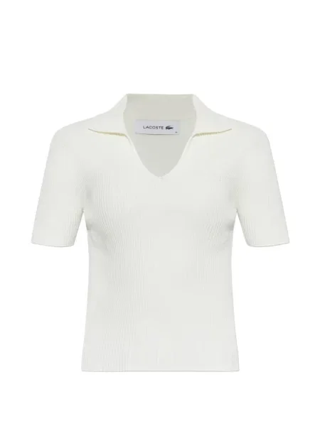 Tricou Lacoste tricotate cu decolteu în V