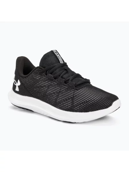Încălțăminte de alergat pentru femei Under Armour Charged Speed Swift black/black/white alb