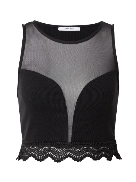 ABOUT YOU Top Suzi' negru