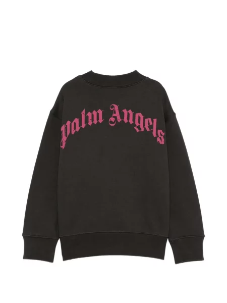 Gyerek melegítő felső Palm Angels fekete