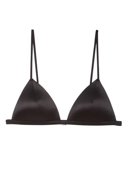 Sutien Fleur Du Mal din satin negru