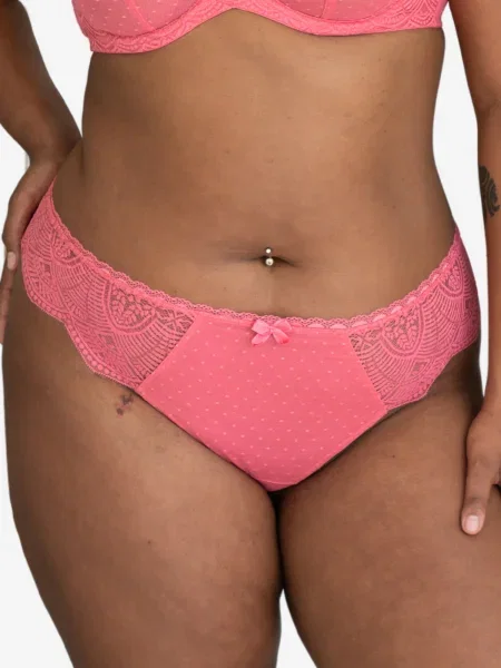 SugarShape Tanga Clara zmeură roz