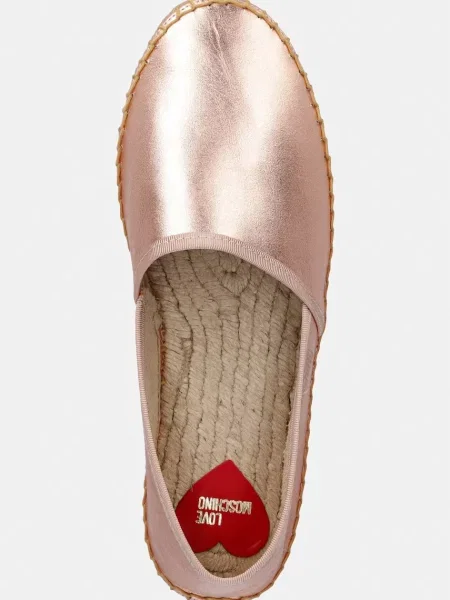 Love Moschino еспадрильї шкіряні