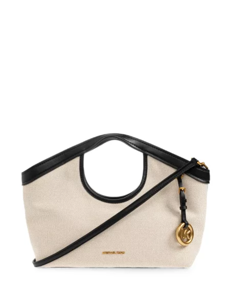 Geantă Michael Michael Kors din piele cu volane roz