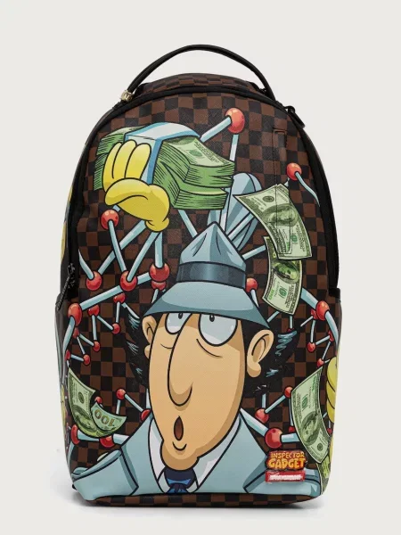 Sprayground rucsac INSPECTOR GADGET maro