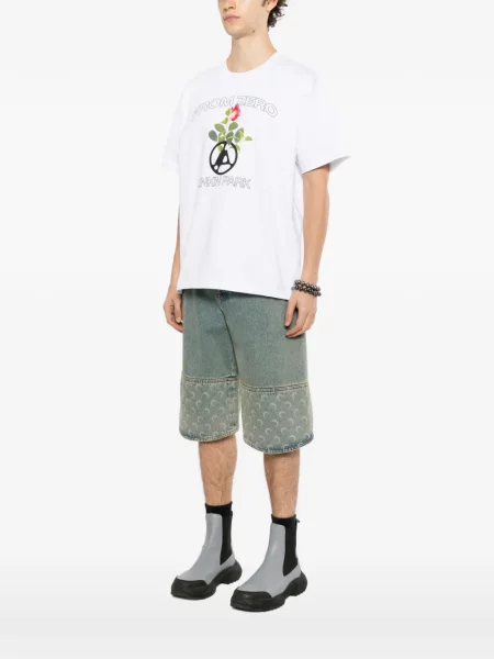Tricou Peace And After alb