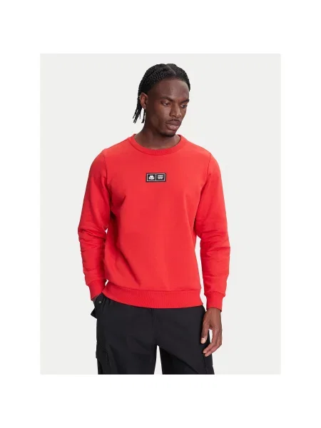 Kappa Majica dugih rukava Authentic Nymphe Comfort Fit crvena