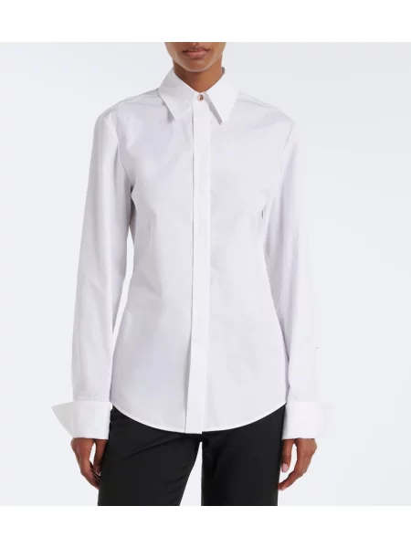 Cămașă Sportmax din poplin alb