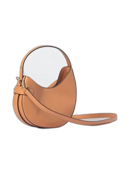 Torebka Ralph Lauren skórzana brązowa