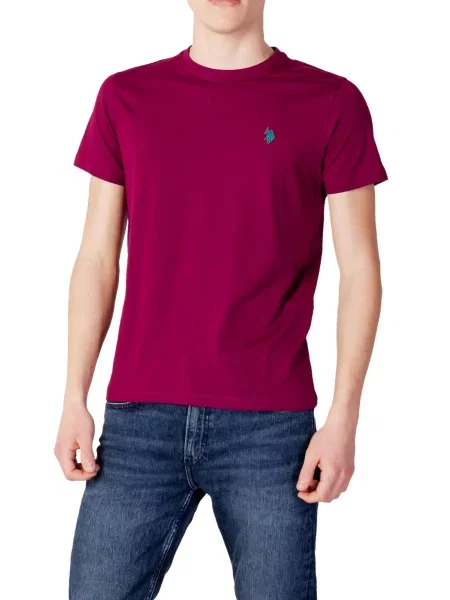 Polo majica U.s. Polo Assn. s kratkimi rokavi modra