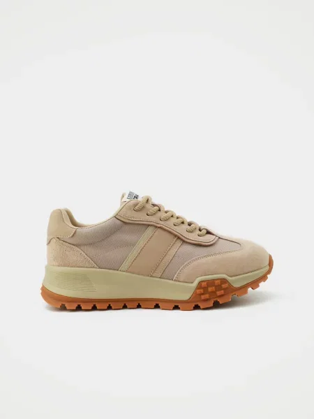 Замшевые кроссовки Urban Trace бежевые