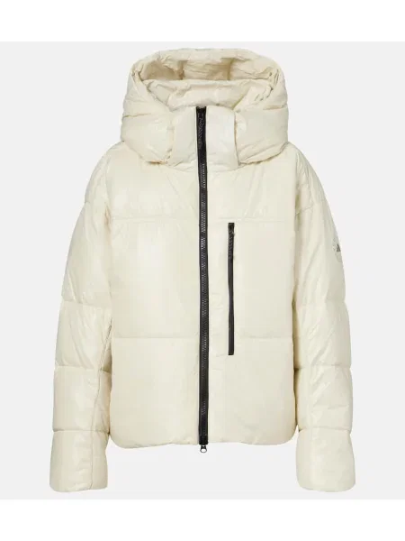 Geacă Adidas By Stella Mccartney cu glugă alb