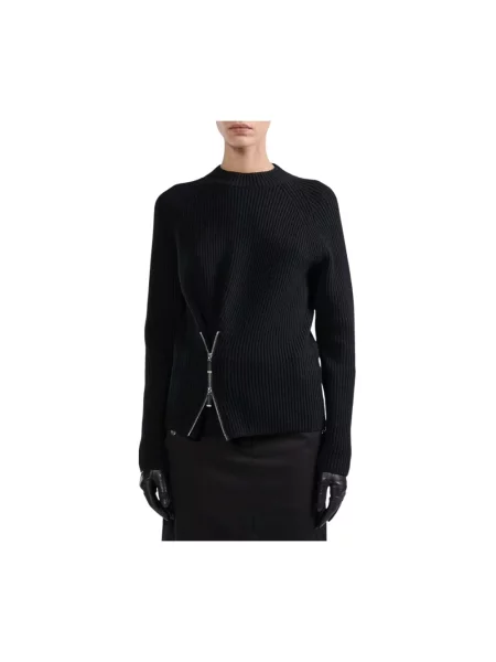 Dzianinowy sweter Barbara Bui czarny