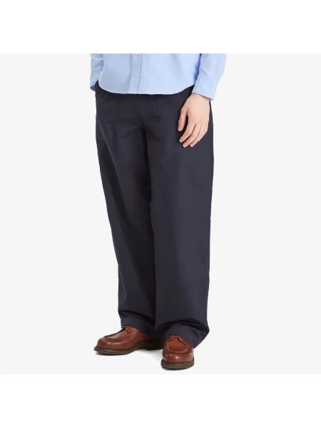 Spodnie Randy's Garments granatowe