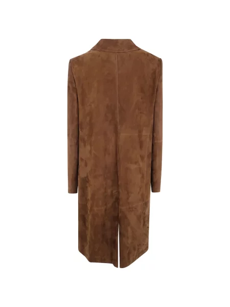 Palton Tom Ford din piele maro