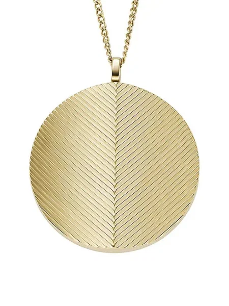 Колие Fossil златисто