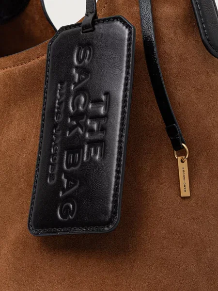 MARC JACOBS сумочка hobo замшева THE BELTED SACK