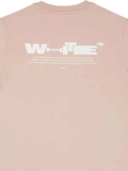 Dětské košilové šaty Off-white bílé