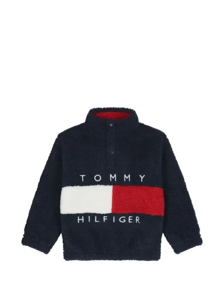Bluza polarowa dziecięca Tommy Hilfiger niebieska