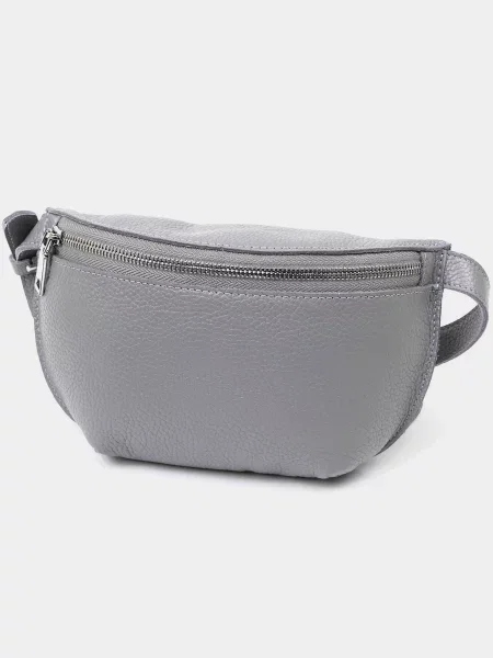 Shvigel Поясна сумка Шкіра сірий