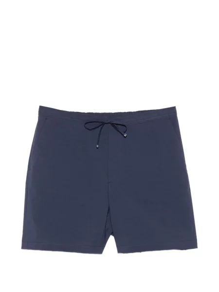 Pantaloni scurți Loewe cu broderie albastru