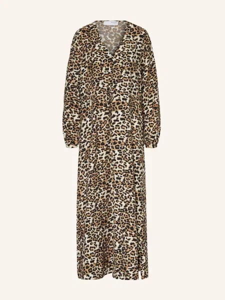 Selected Sukienka Slfsalli-Damina beige czarna