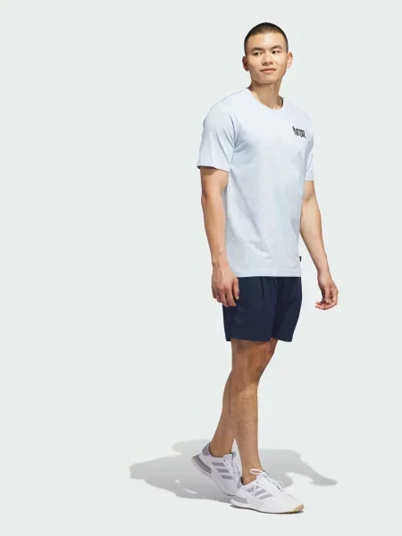 Спортивна футболка adidas комбінований верх синій