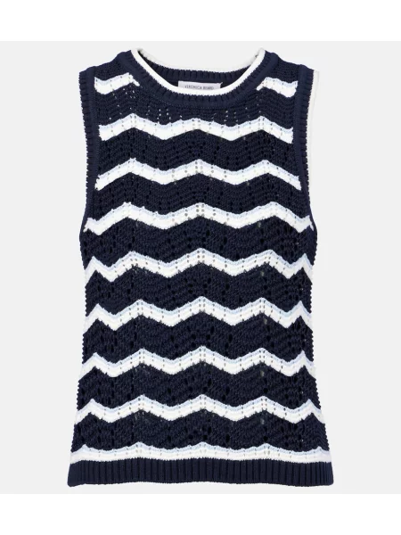 Vestă Veronica Beard alb