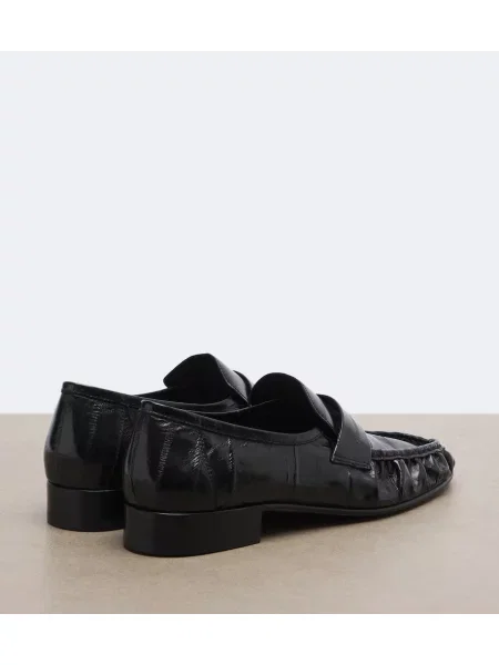 Loafersy The Row čierna