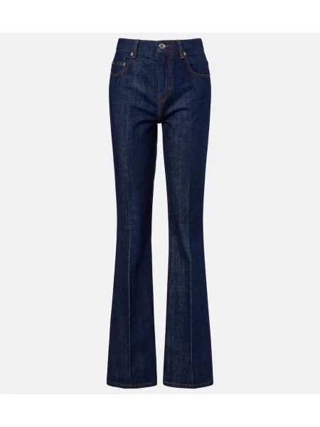 Blugi evazați Ami Paris albastru