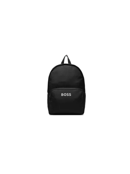Plecak Hugo Boss z nadrukiem czarny