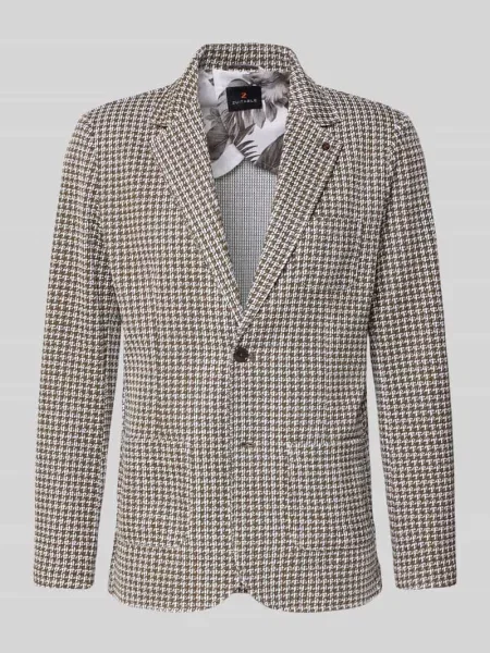 Marynarka na 2 o kroju slim fit z mieszanki bawełny Zuitable