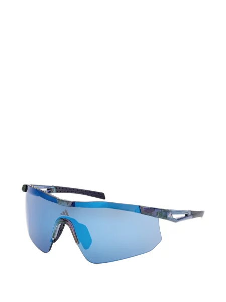 Ochelari de soare Adidas cu imprimeu geometric gri