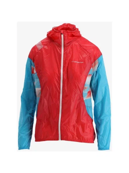 La Sportiva Briza Kurtka wiatrówka w kolorze czerwono-niebieskim S czerwona