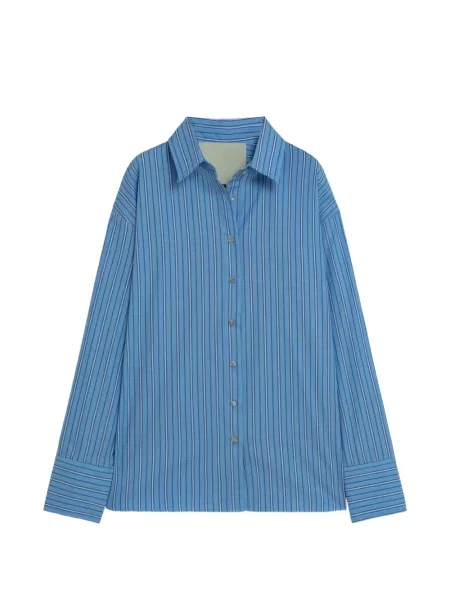 Koszula w paski A Paper Kid w paski niebieska