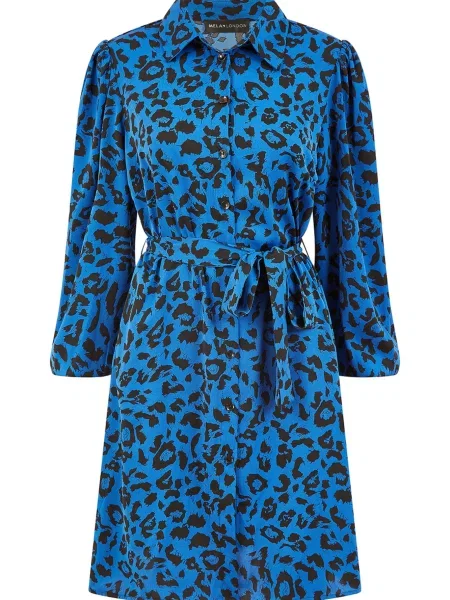 Mela London Rochie albastru