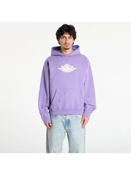 Hanorac Jordan Rare Air Fleece Pullover Hoodie Purple Earth L violet