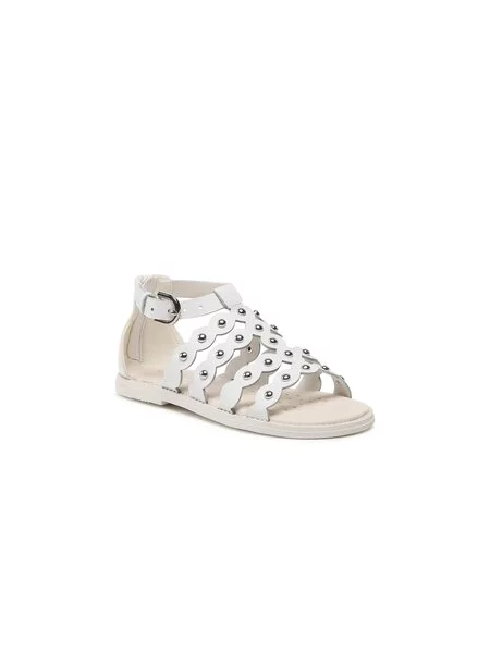 Sandály Geox J Sandal Karly Girl S bílá